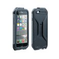 Чехол для смартфона TOPEAK RIDECASE W/MOUNT, WORK WITH iPHONE 8/7/6S/6, BLACK/GRAY c креплением